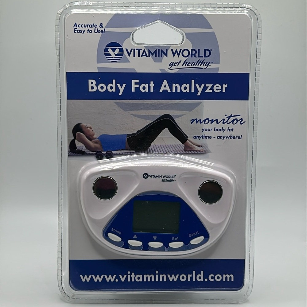 Vitamin world body fat analyzer new in package